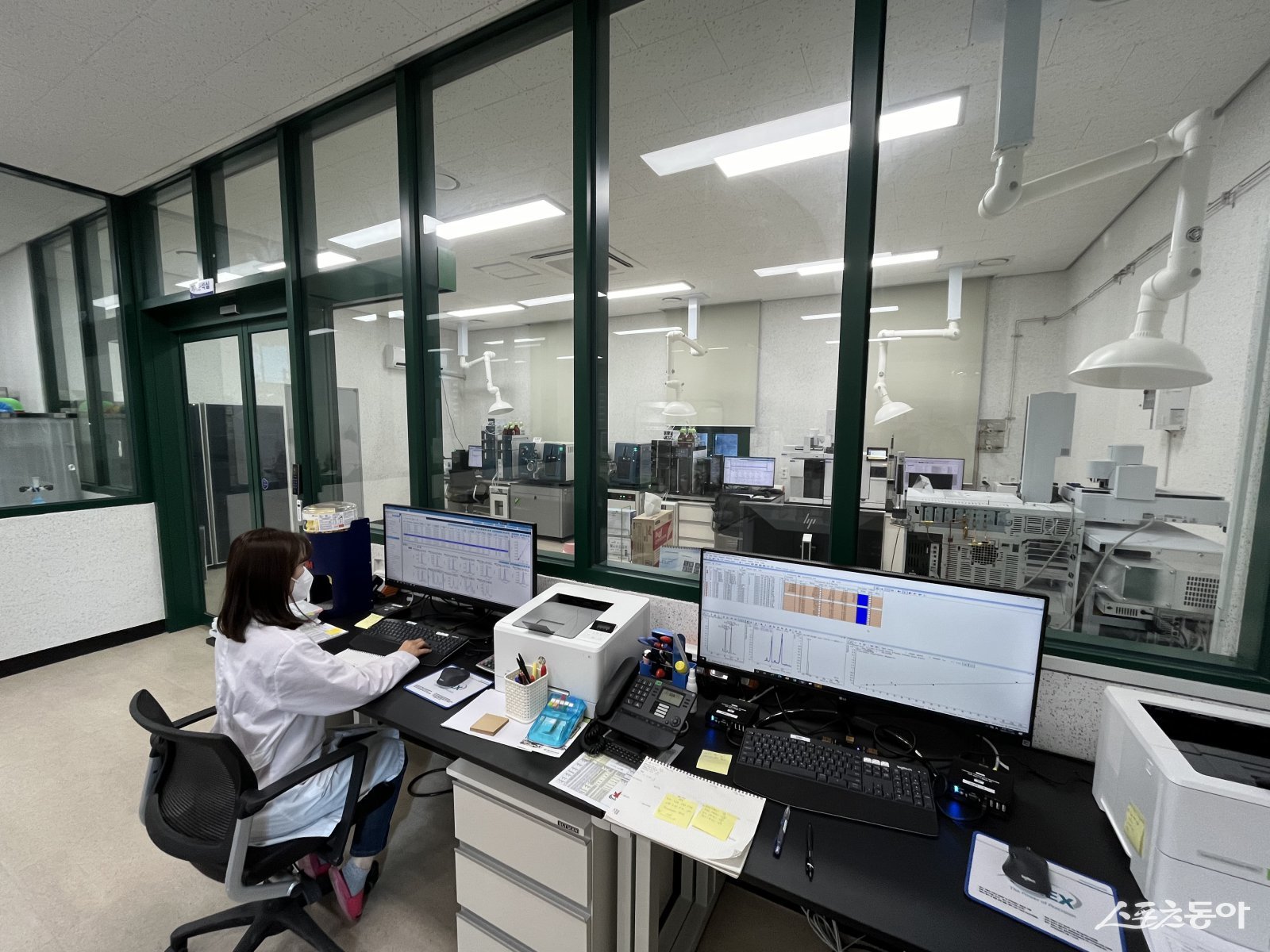 정읍시농업기술센터 농산물 안전분석실. 사진제공=정읍시