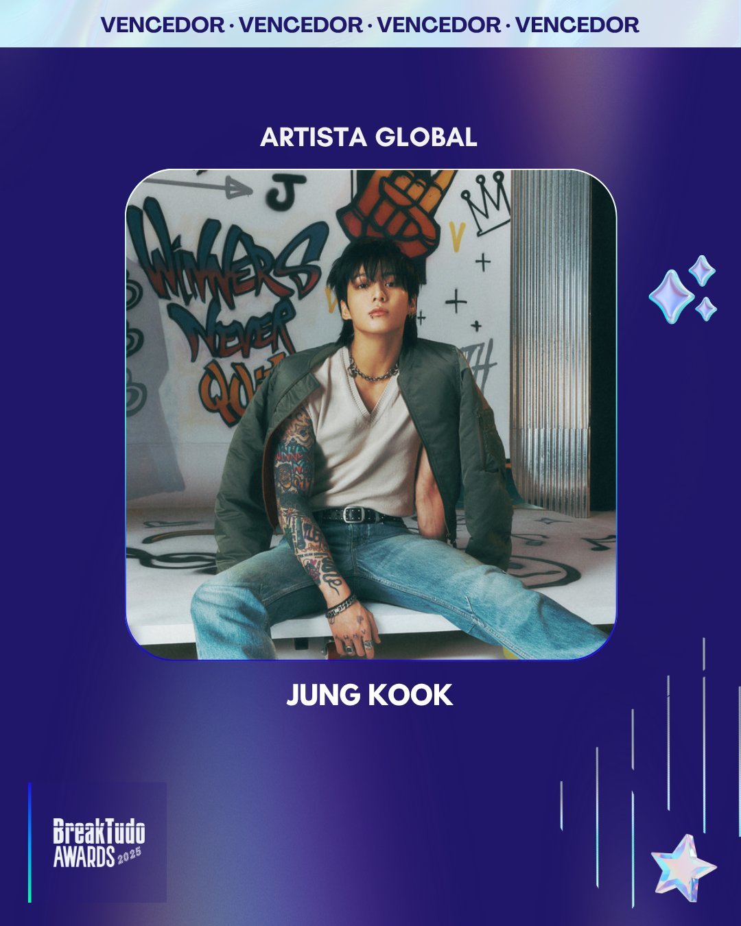 브라질 BTD 어워드, 올해도 방탄소년단 정국 픽