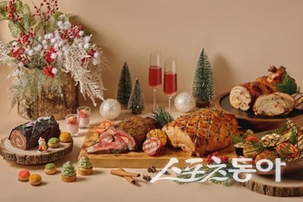 윈덤 그랜드 부산 ‘더 브릿지’ 페스티브 뷔페. (사진제공=윈덤 그랜드 부산)