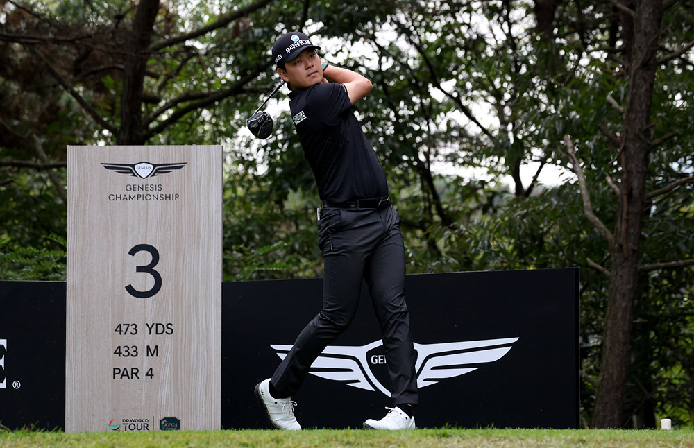 지난 10월 제네시스 챔피언십에서 우승을 차지했던 이정환이 4일(한국시간) 남아공에서 개막하는 ‘네드뱅크 골프 챌린지’에 출격한다. 2026시즌 DP월드투어 첫 출격이다. 사진제공 | KPGA
