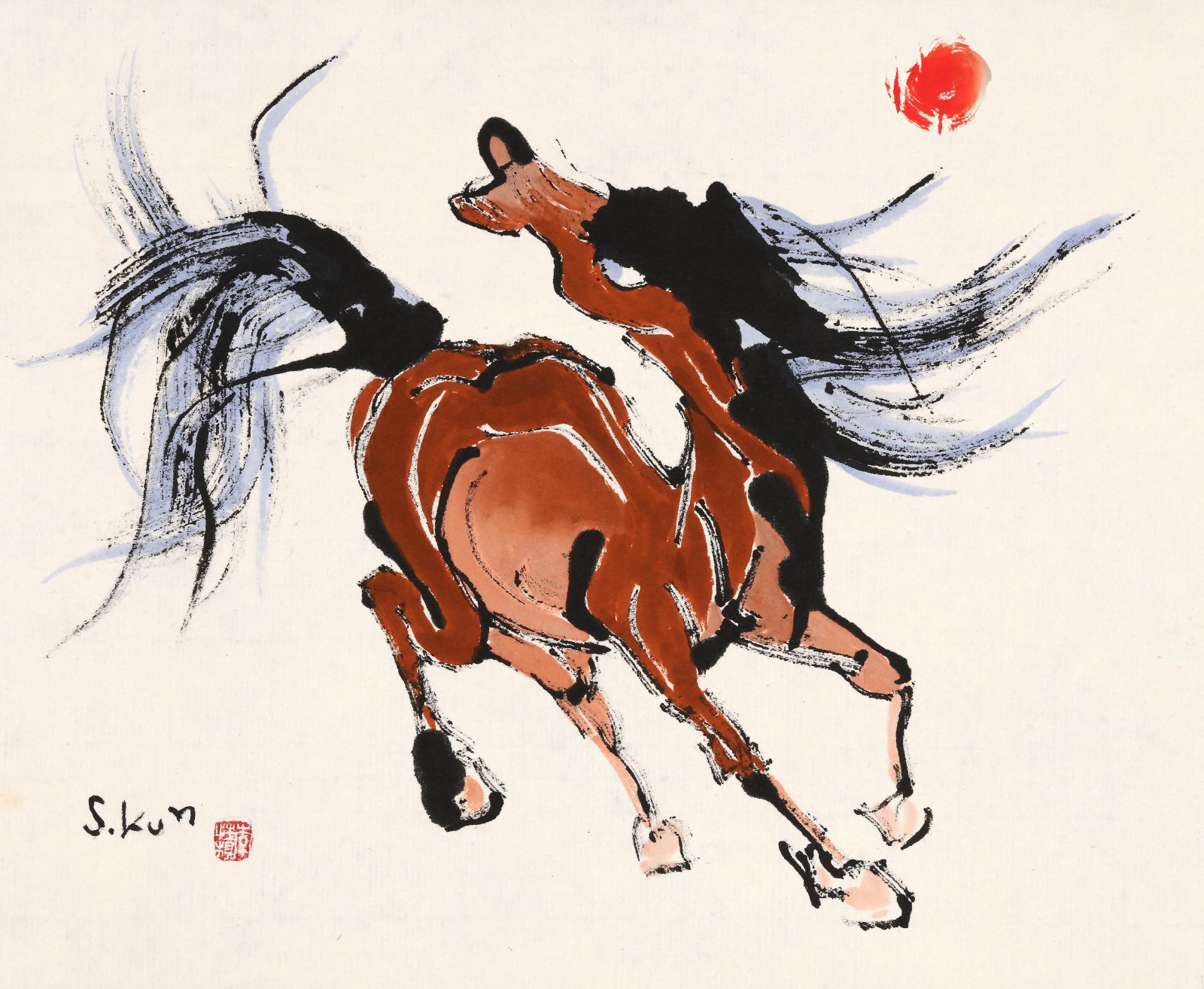 이성근 화백의 작품 ‘환희’      사진제공 ｜ 이성근 미술관