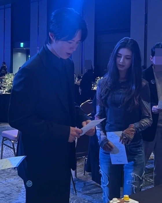 뉴진스 다니엘, 박보검·션과 자선 디너 동행