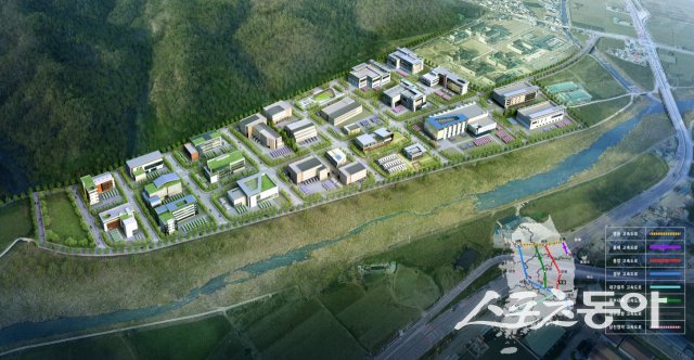 ‘의성 바이오산업단지’ 조감도. 사진제공ㅣ의성군