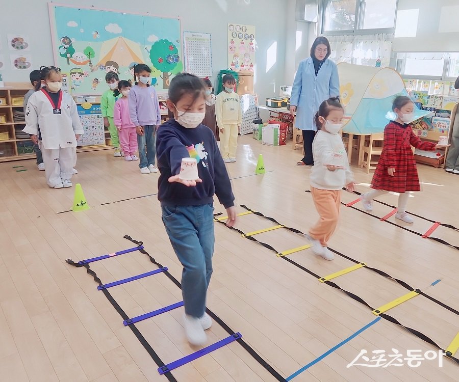 인천 연수구,  ‘영양쑥! 비만쏙! 연수키즈 건강키움교실을 진행했다. 사진제공｜인천 연수구청