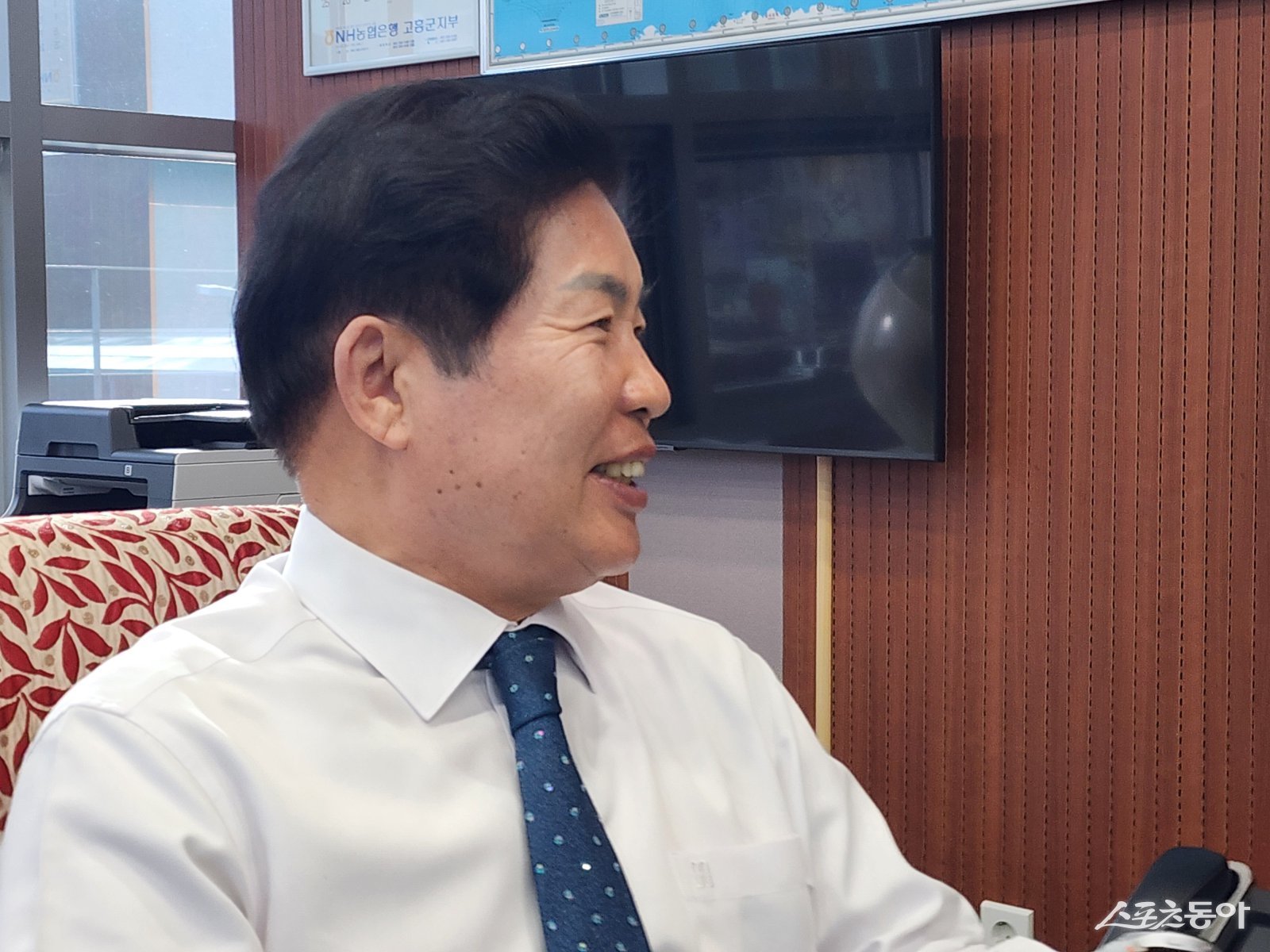 공영민 고흥군수. 사진제공=박기현 기자