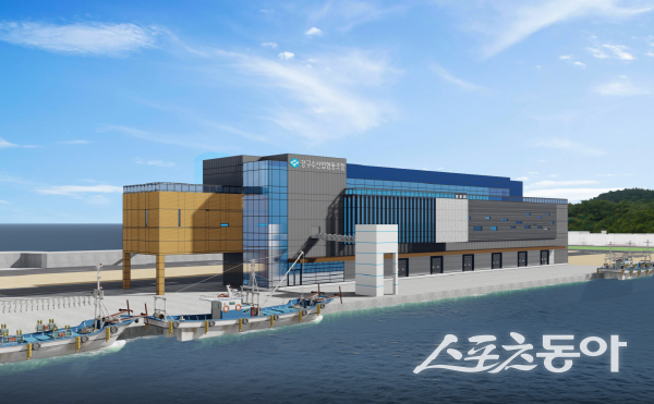 영덕군 강구수협이 위판시설 현대화 사업으로 추진하는 신축 조감도. 사진제공 ㅣ 영덕군