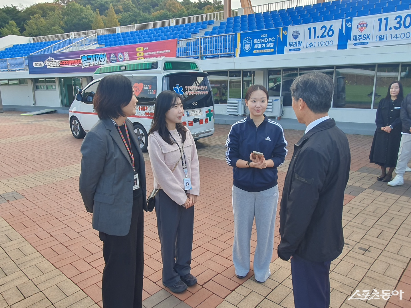 전창수 울산광역시 교육감과 인터뷰. 사진｜정혜린 학생기자