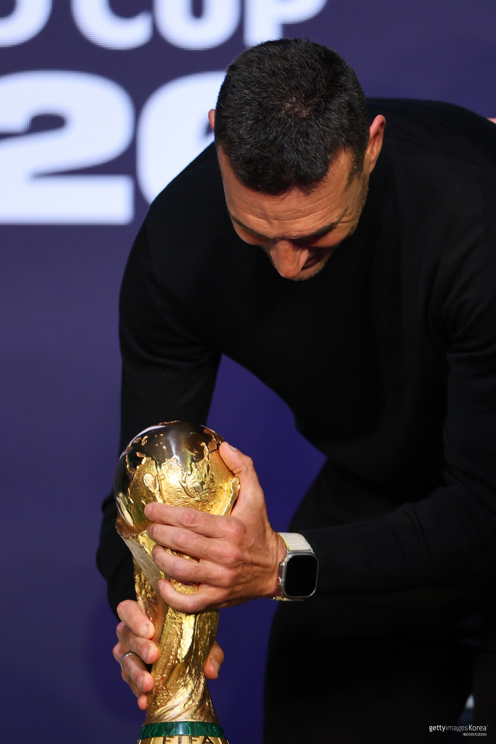 리오넬 스칼로니 아르헨티나 축구대표팀 감독. 사진=게티이미지코리아