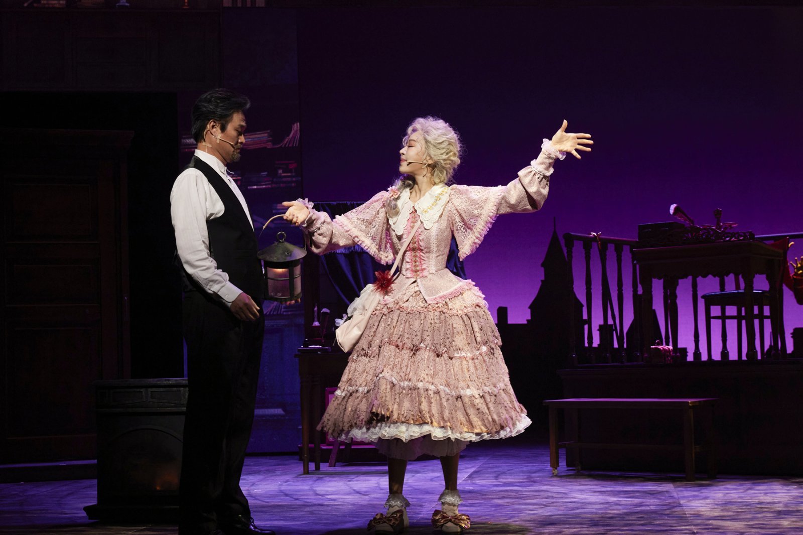 뮤지컬 ‘크리스마스 캐럴’의 리사                          서울시뮤지컬단 제공