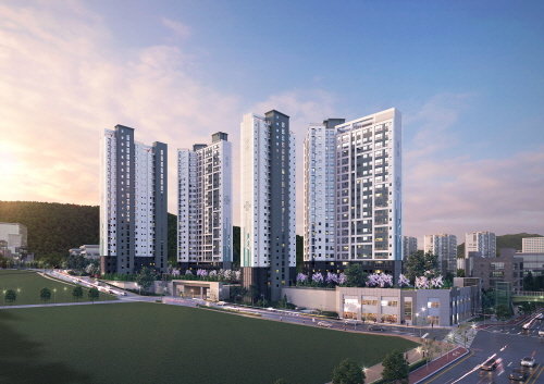 김해 삼계 동일스위트 조감도.