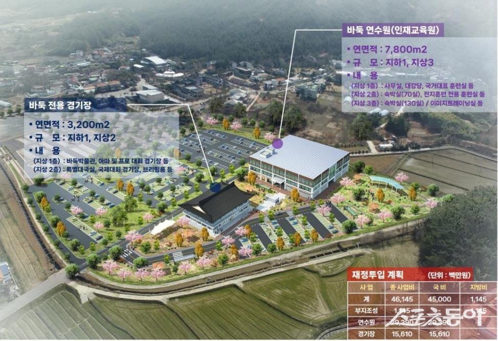 영암군 국제 바둑연수원 이미지 예시. 사진제공=영암군