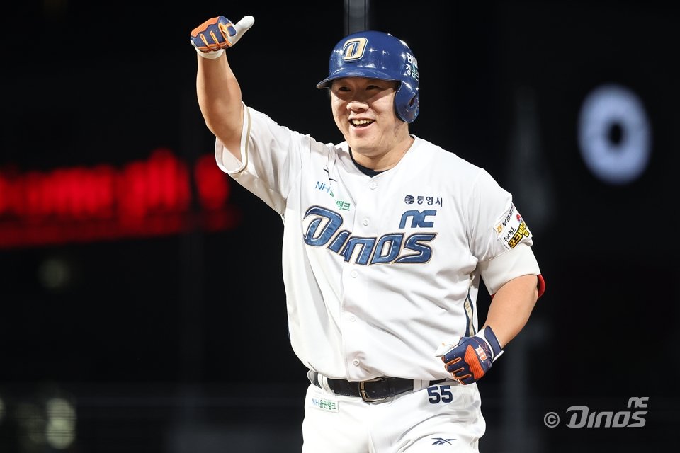 NC 이우성은 2025시즌 막바지 타격감을 되찾았다. 그는 흐름을 이어 다음 시즌 타선의 중심축이 되리라 다짐했다. 사진제공|NC 다이노스