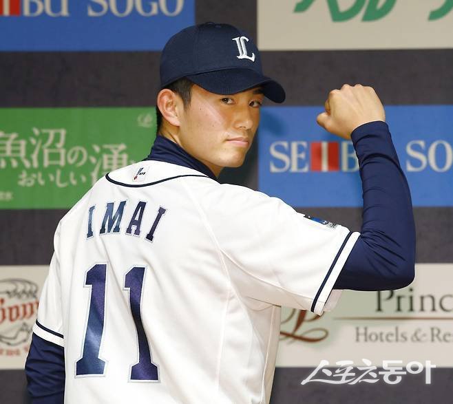 미국 ‘뉴욕 포스트’의 존 헤이먼이 이마이 타츠야의  행선지로 시카고 컵스를 점쳤다. 세이부 시절 이마이. AP뉴시스