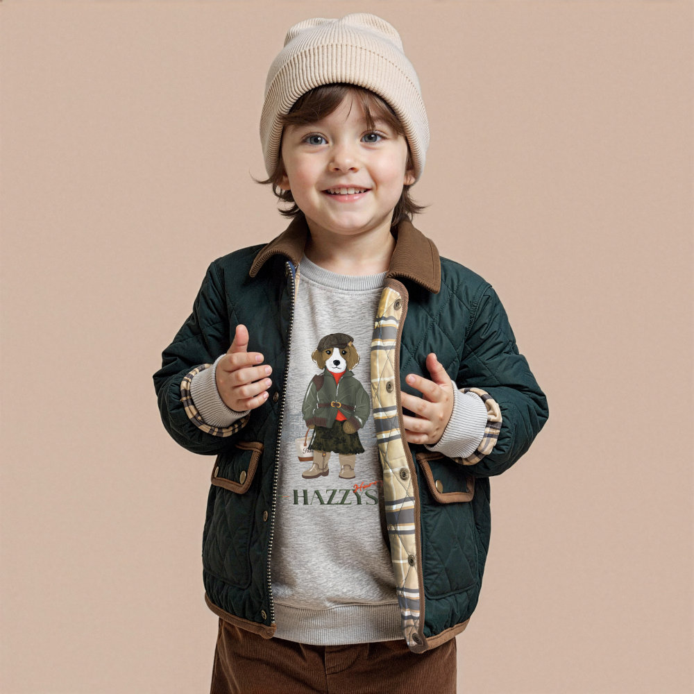 LF ‘헤지스’가 타깃 확장을 통한 브랜드 진화를 추구하고 있다. 헤지스 키즈 라인 화보. 사진제공｜LF