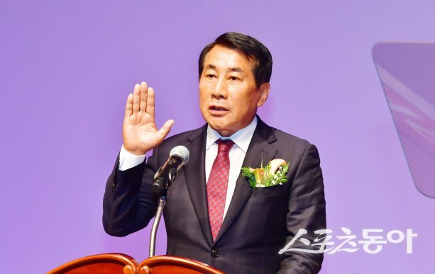 나동연 양산시장. (사진출처=SNS 캡처)