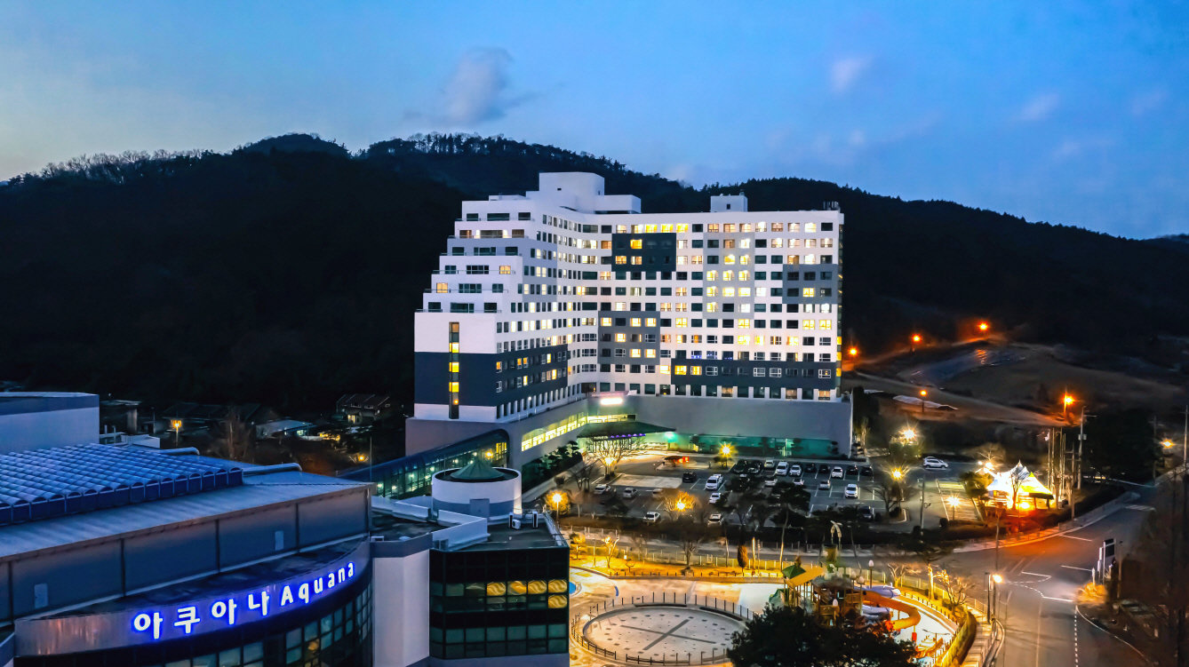 금호화순스파리조트 전경