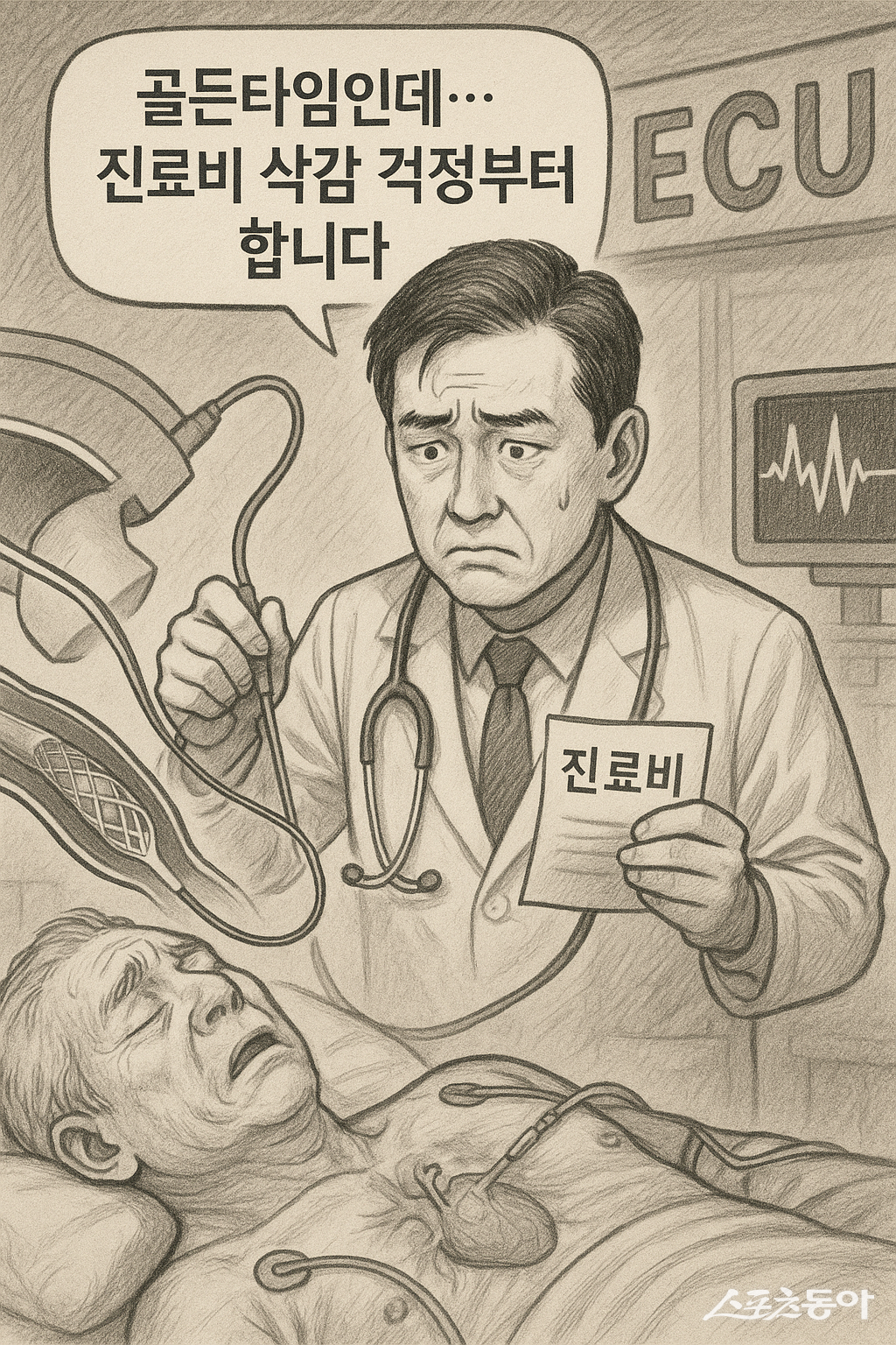 삭감 칼날에 무너지는 ‘심장 골든타임’ (사진제공=부산지역 의료계)