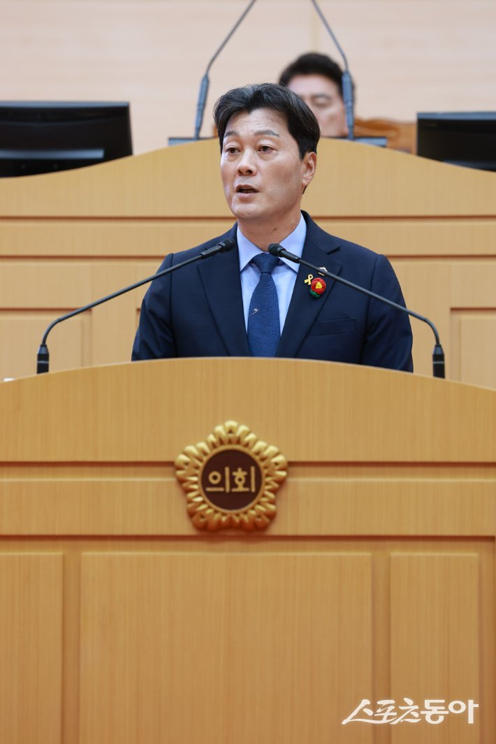 서동욱 의원.  사진제공=전남도의회