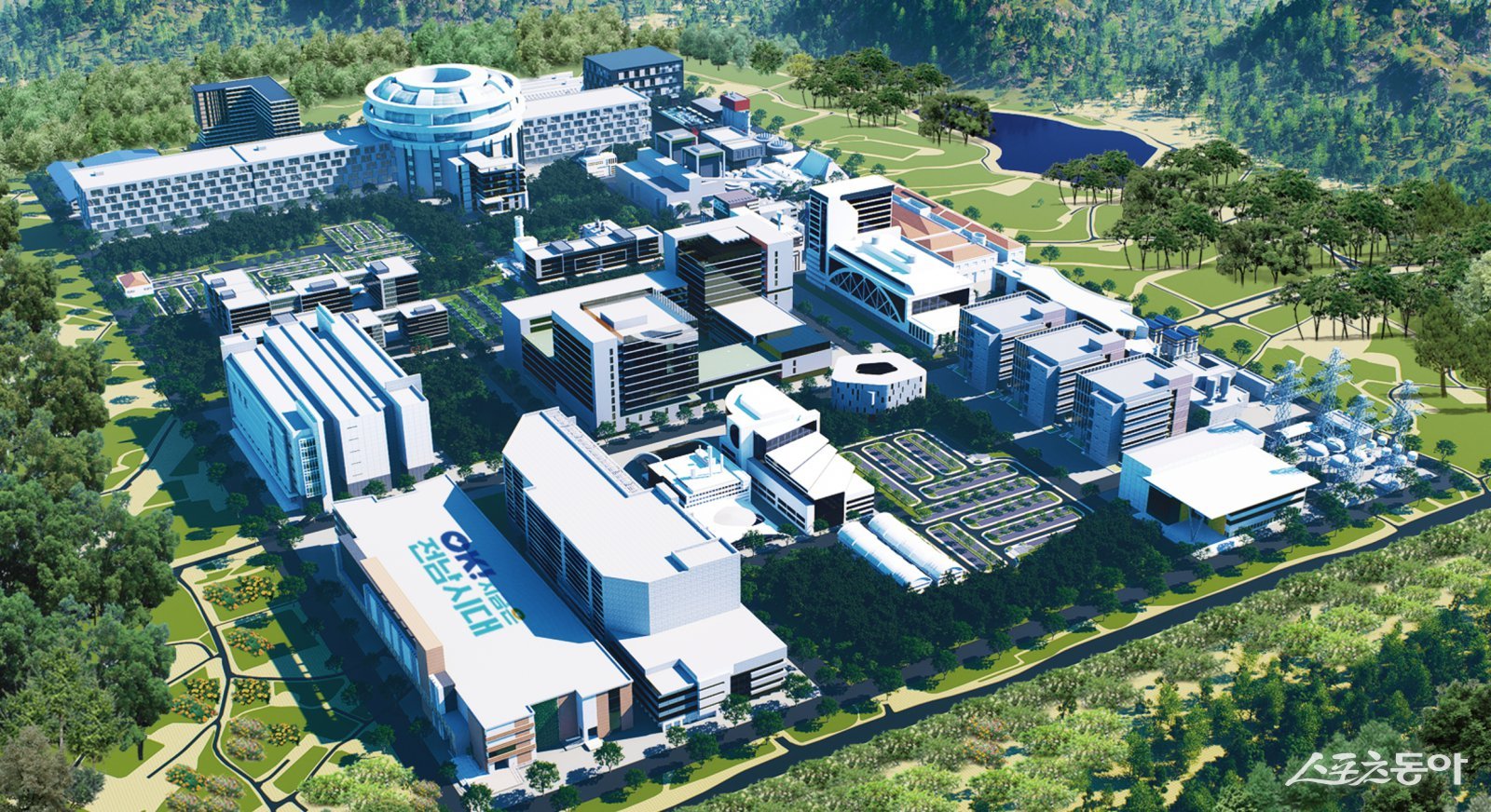 인공태양 연구시설 조감도. 사진제공=전남도