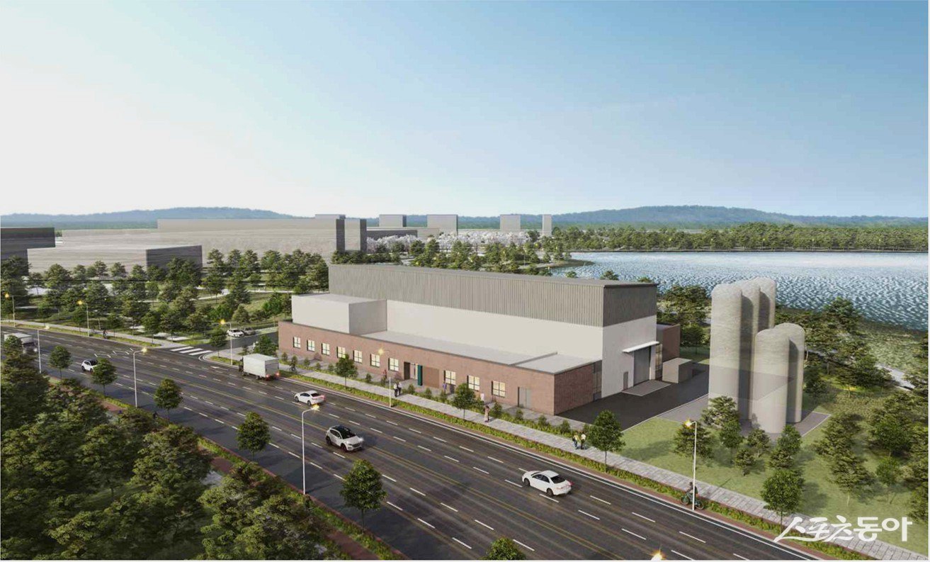 초전도 도체 시험설비 실험동 조감도. 사진제공=나주시