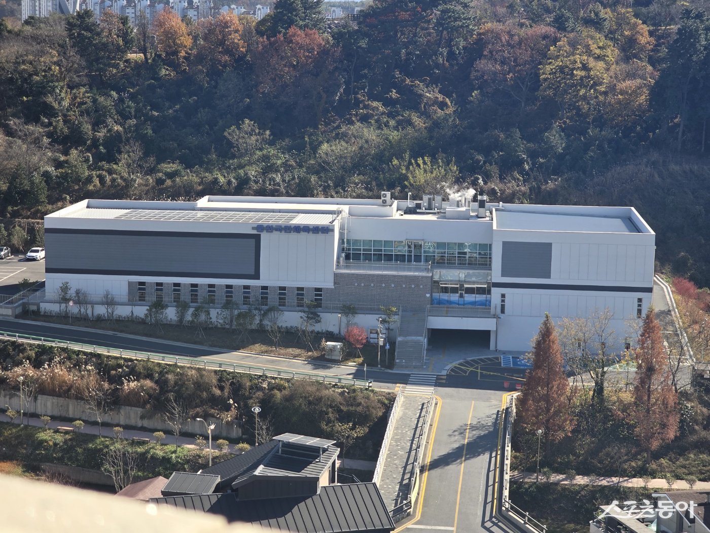 여수웅천국민체육센터. 사진제공=여수시도시관리공단