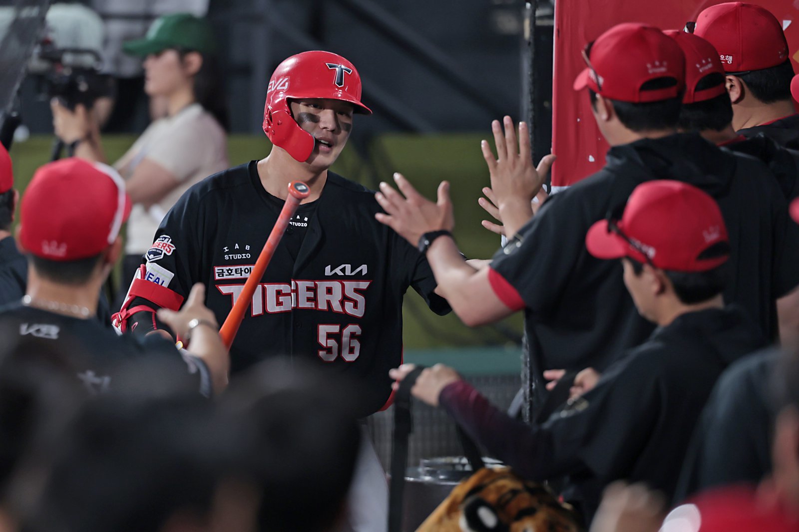 KIA 오선우는 2025시즌 잠재력을 터트리며 한 단계 성장했다. 다음 시즌에는 팀 타선의 부족한 장타를 채워야 한다. 사진제공|KIA 타이거즈