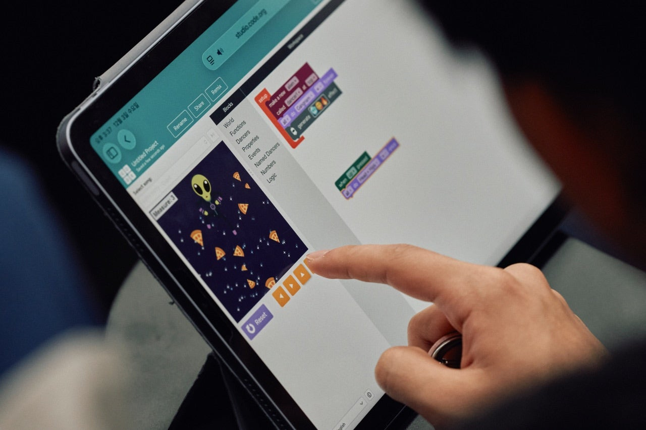 폐광지역 스쿨어택 이벤트. 지난 3일 화순고 IT교육 실습.