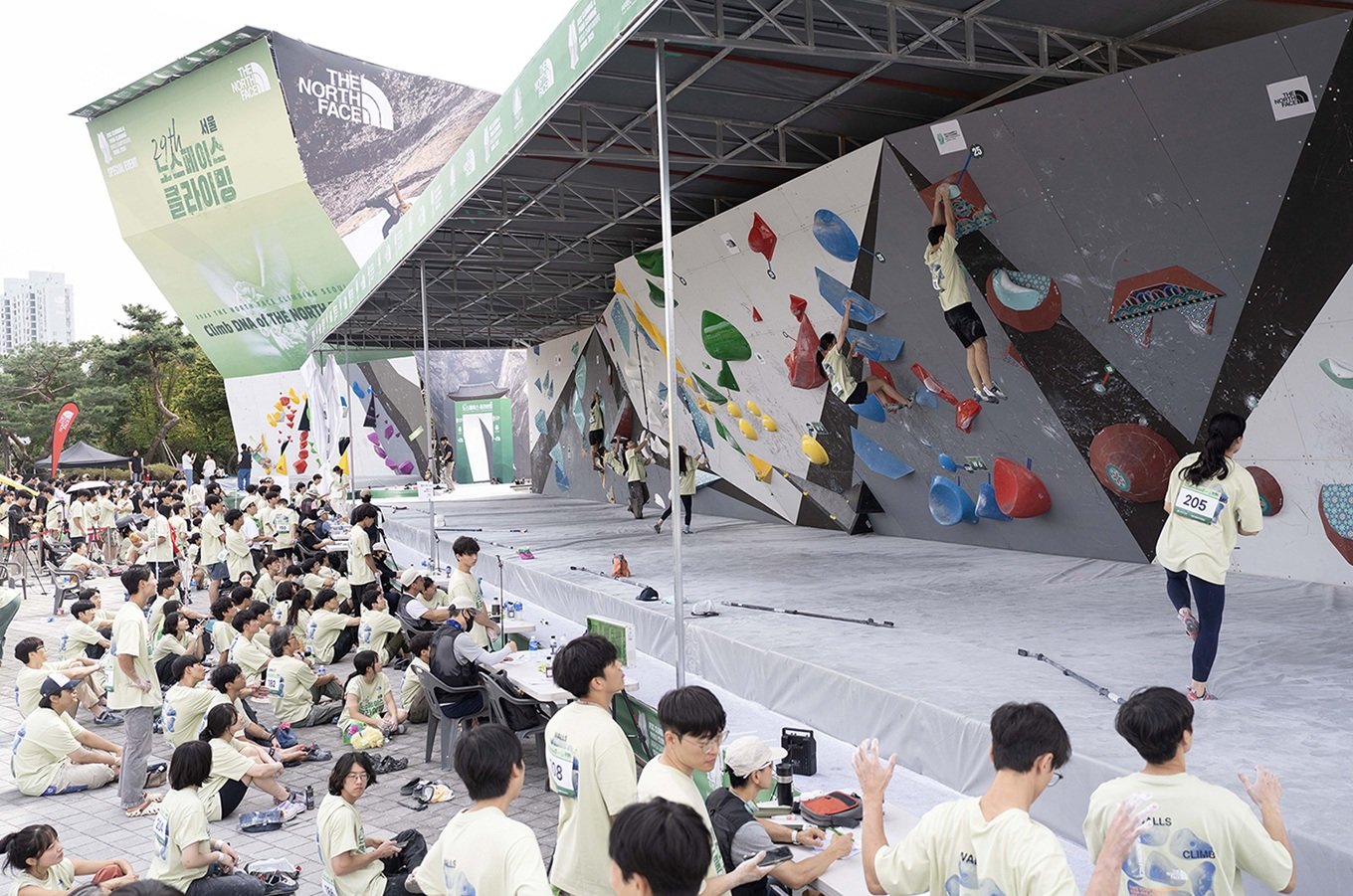 노스페이스가  9월 개최한 스포츠클라이밍 대축제 ‘제29회 노스페이스컵 전국 스포츠클라이밍 대회’