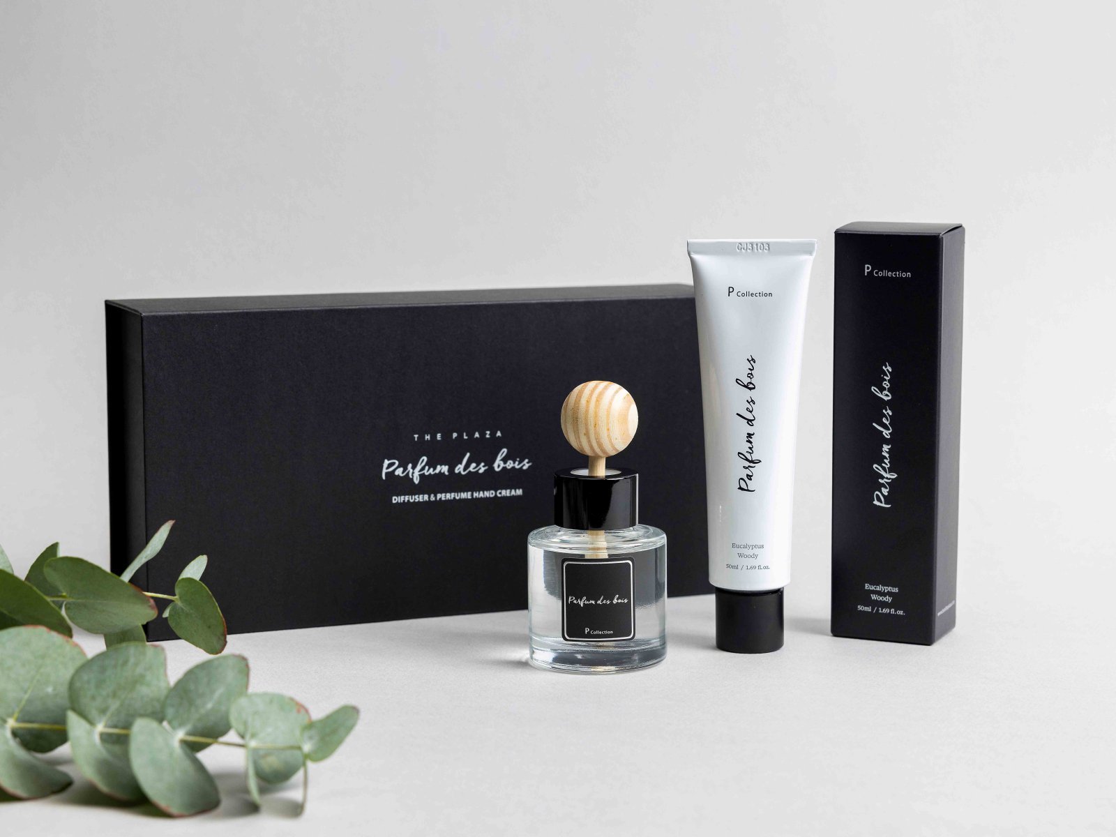 더 플라자 디퓨저와 퍼퓸 핸드크림 세트