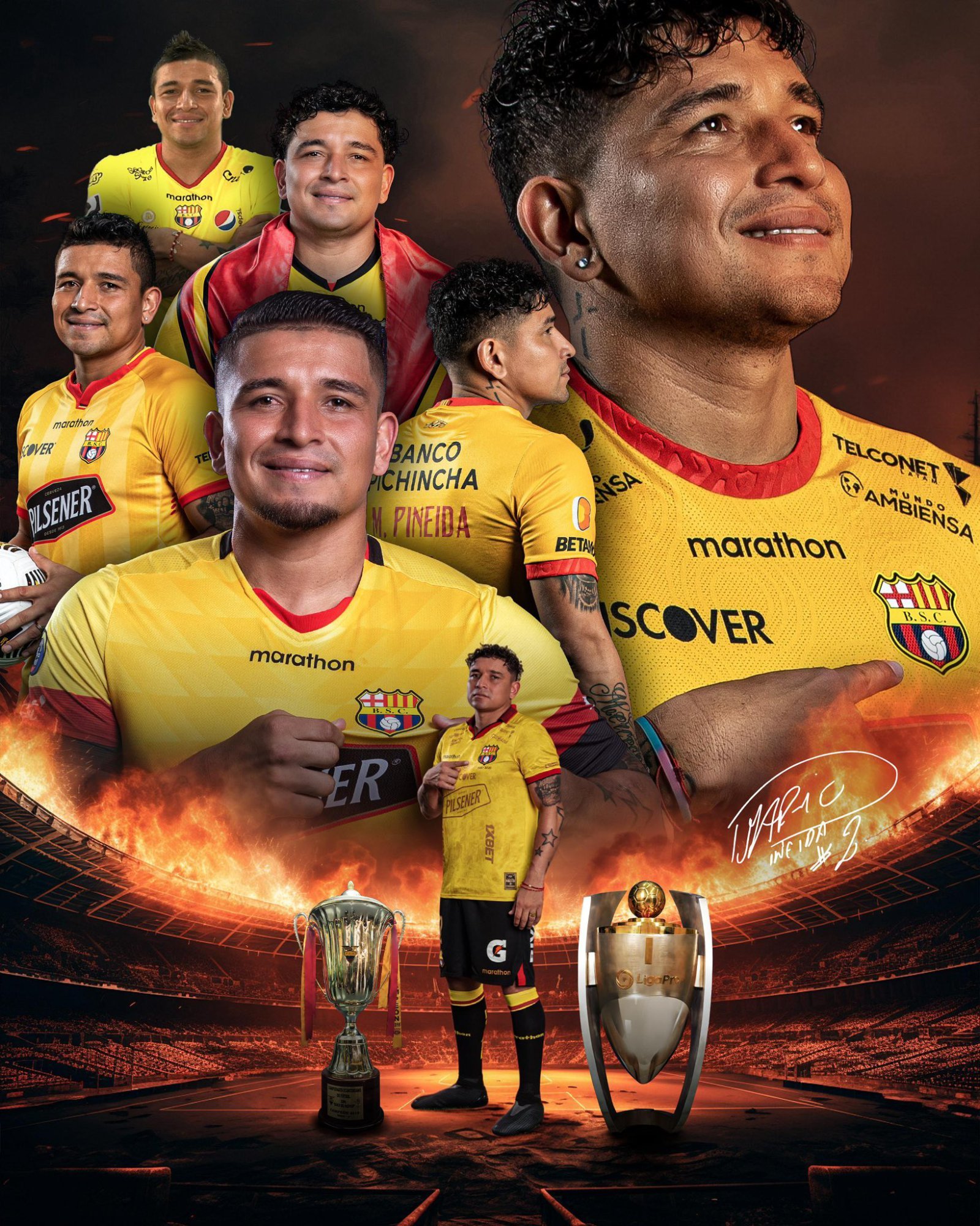 마리오 피네이다. 사진=바르셀로나 SC SNS