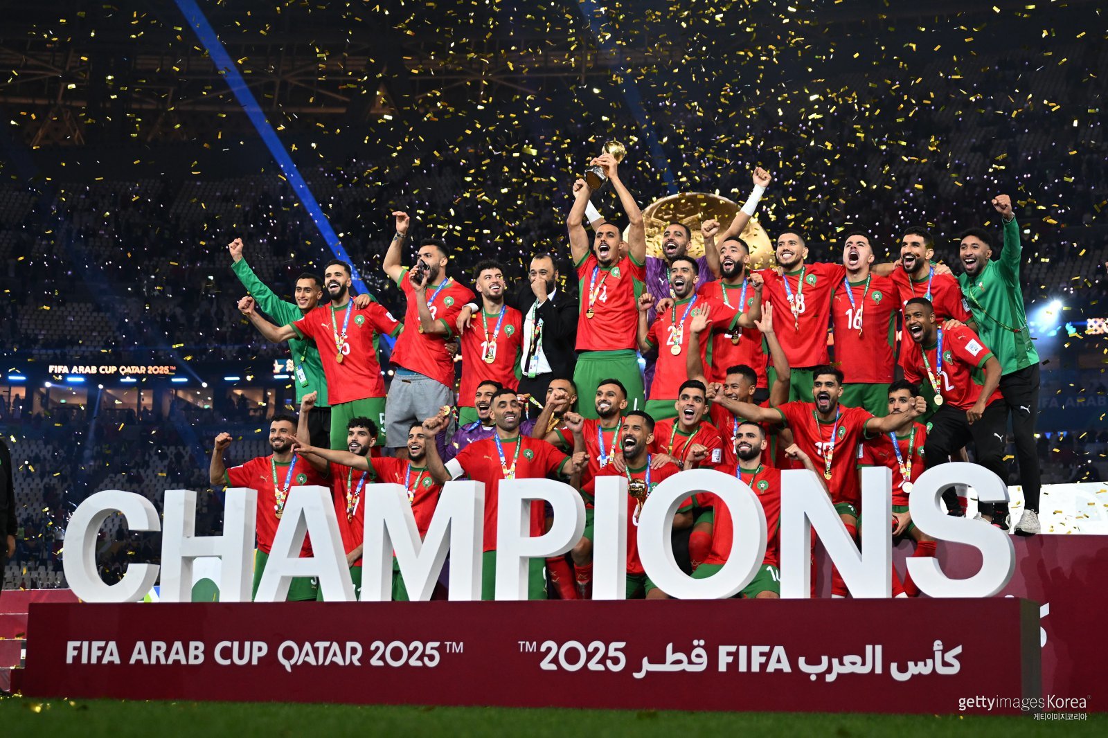 모로코 축구대표팀. 사진=게티이미지코리아