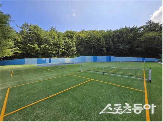하하(HAHA)캠퍼스 마중물 사업(체육시설 정비). (사진제공=부산시)