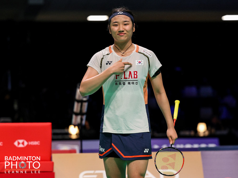 안세영은 21일 중국 항저우 올림픽스포츠센터 체육관에서 열린 BWF 월드 투어 파이널스 2025 여자단식 결승에서 왕즈이를 게임 스코어 2-1로 꺾고 정상에 올랐다. 사진제공｜대한배드민턴협회
