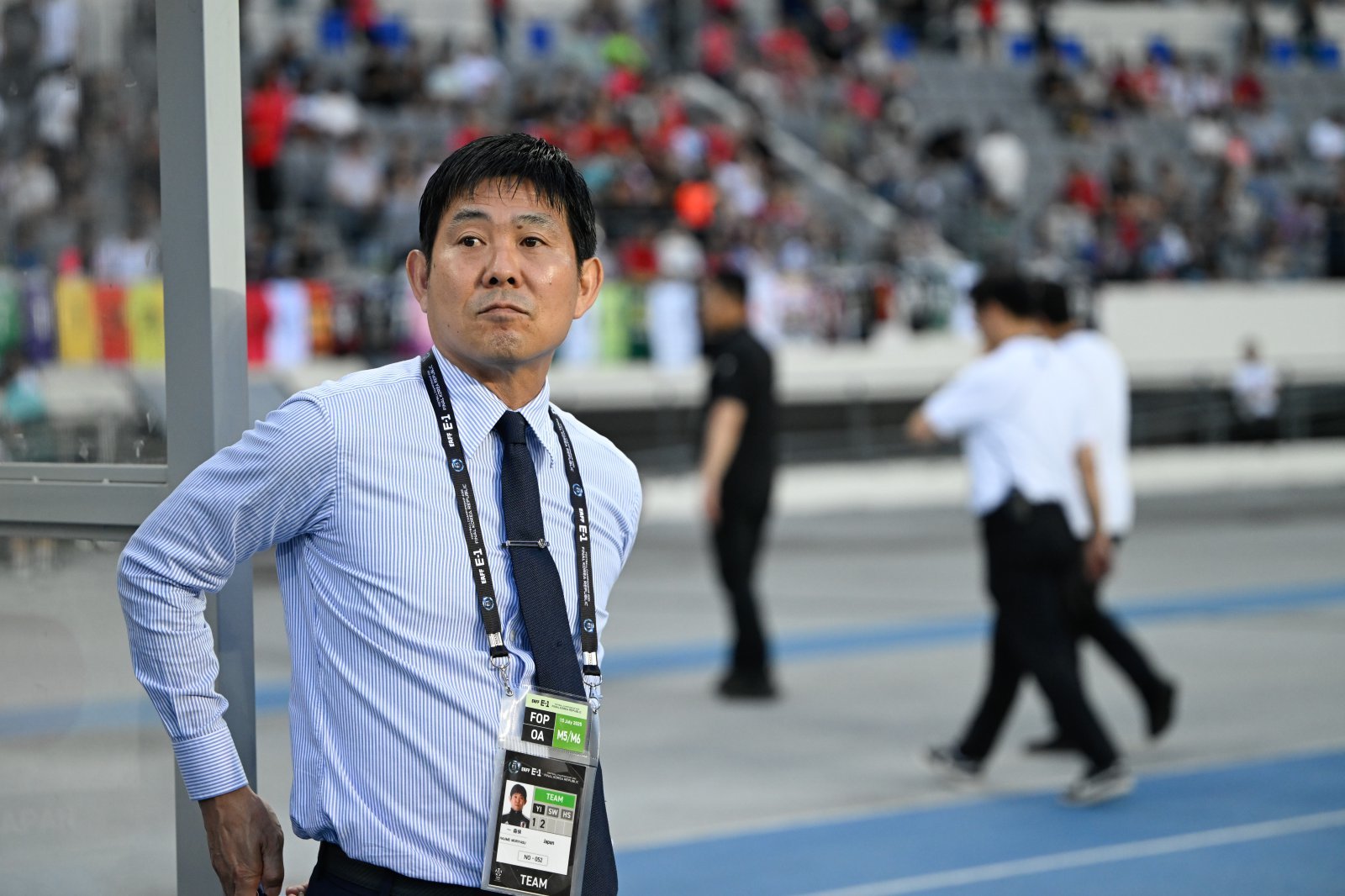 일본축구대표팀 모리야스 하지메 감독은 2026북중미월드컵에서 역대 최강의 대표팀을 구축하겠다는 강한 의지다. 사진제공｜대한축구협회