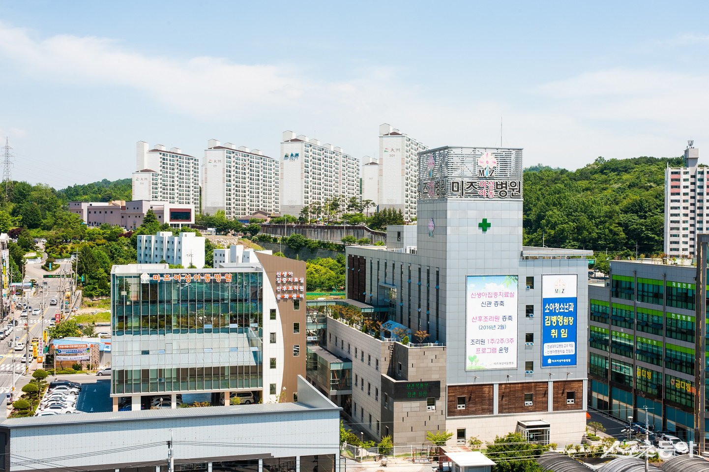 달빛어린이병원 미즈여성아동병원 전경. 사진제공=순천시