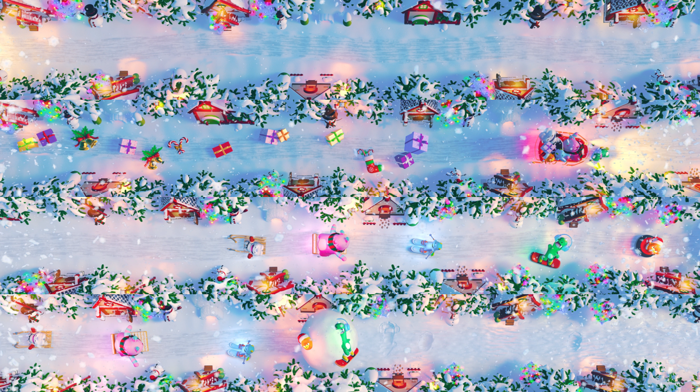 신규 수면 미디어아트 콘텐츠 해치와 소울프렌즈의 겨울여행