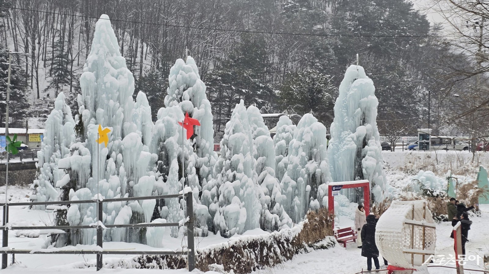 제21회 포천 백운계곡 동장군 축제. 사진제공ㅣ포천시 