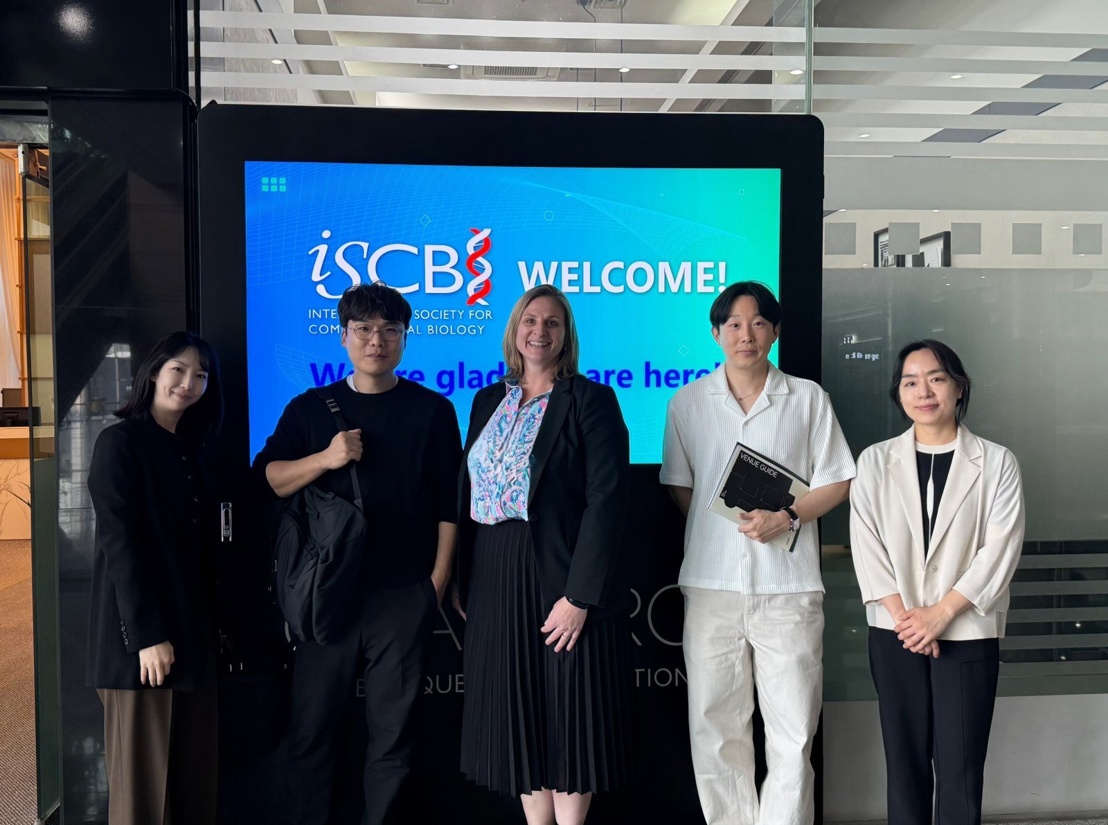 4월 국제계산생물학회 임원진 대상 서울 사전답사 진행