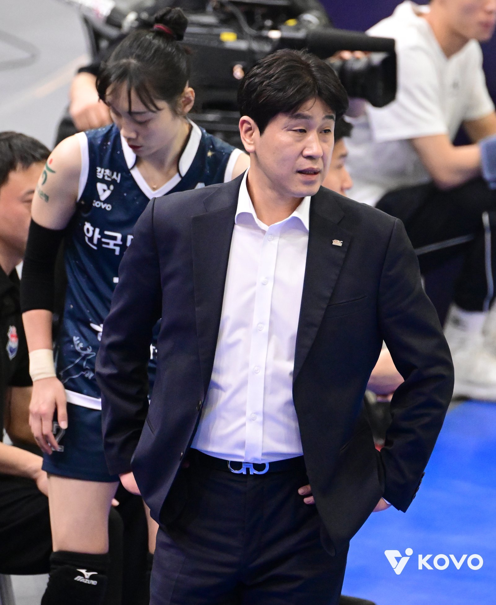 김종민 한국도로공사 감독. 사진제공｜KOVO