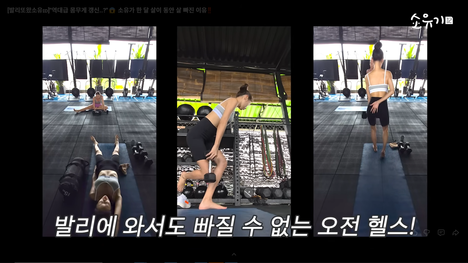 유튜브 채널 ‘소유기’ 캡처