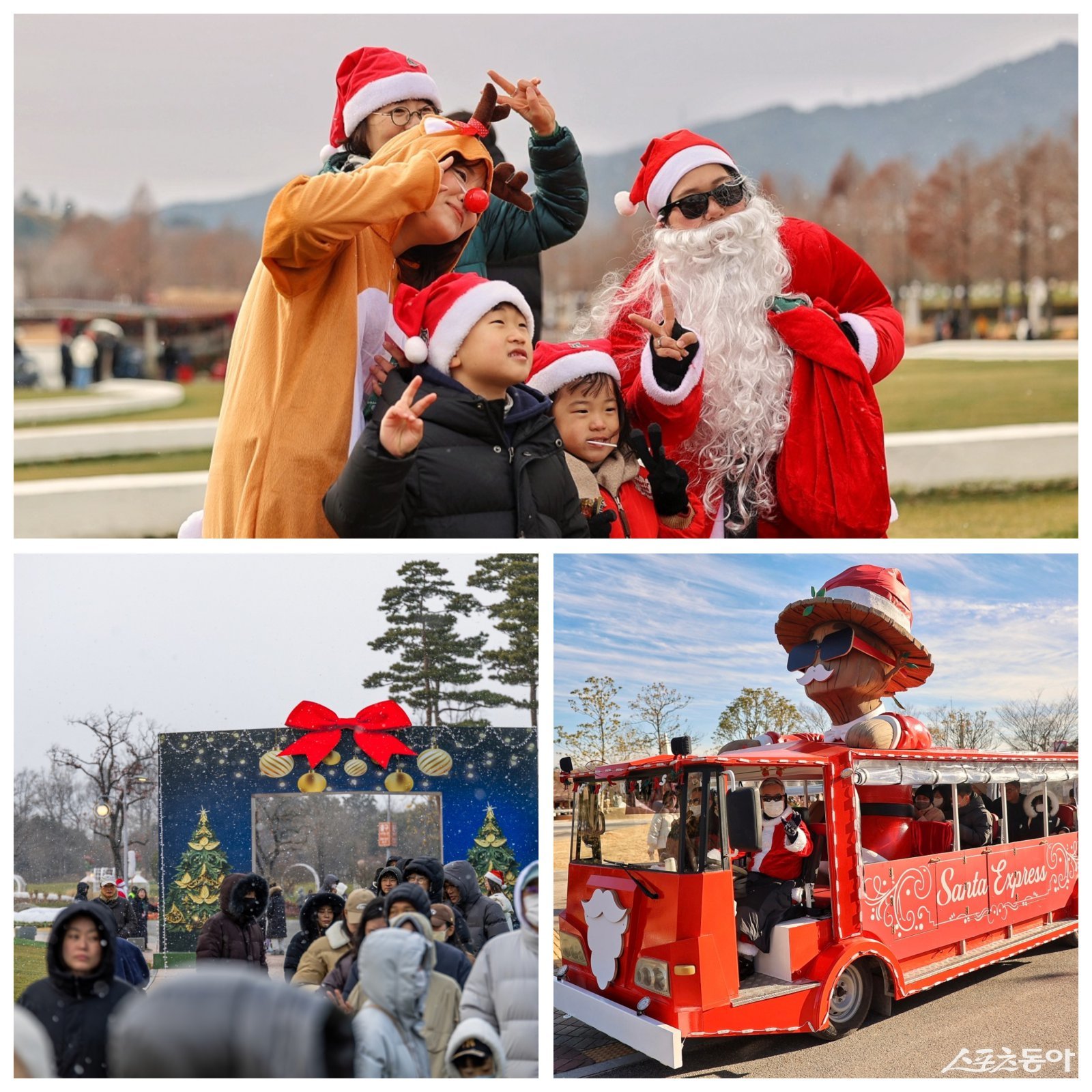 순천만국가정원은 지난 20일부터 25일 크리스마스까지 6일 동안 운영한 겨울 특별 프로그램 ‘산타가든 위크(Santa Garden Week)’를 성황리에 마무리했다. 사진제공=순천시