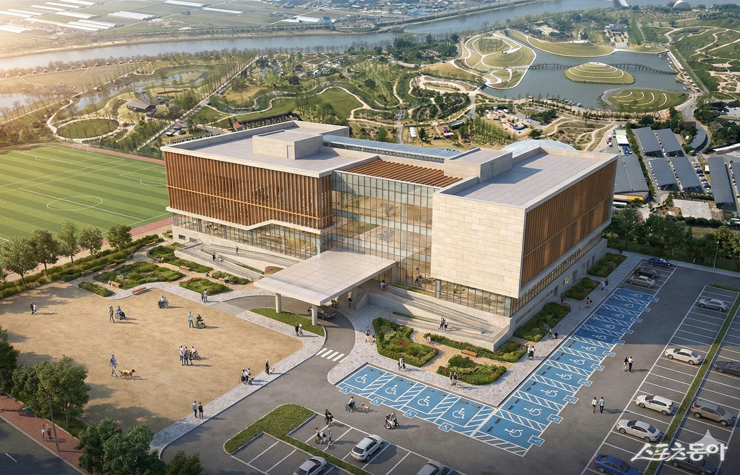 생활밀착형 국민체육센터 조감도. 사진제공=순천시