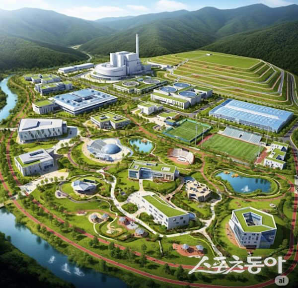 포항에코빌리지 조감도. 사진제공ㅣ포항시