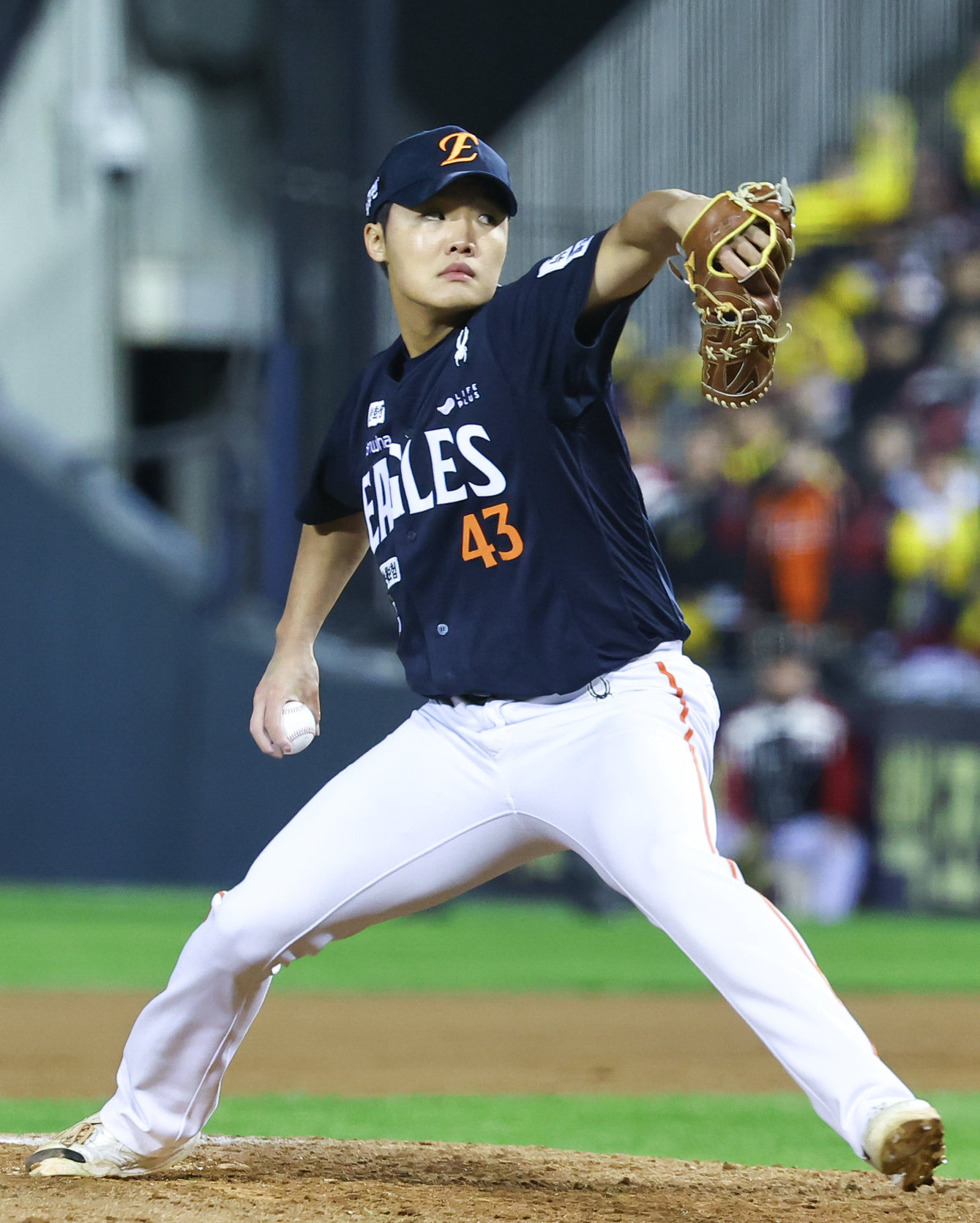 한화 정우주. 뉴시스