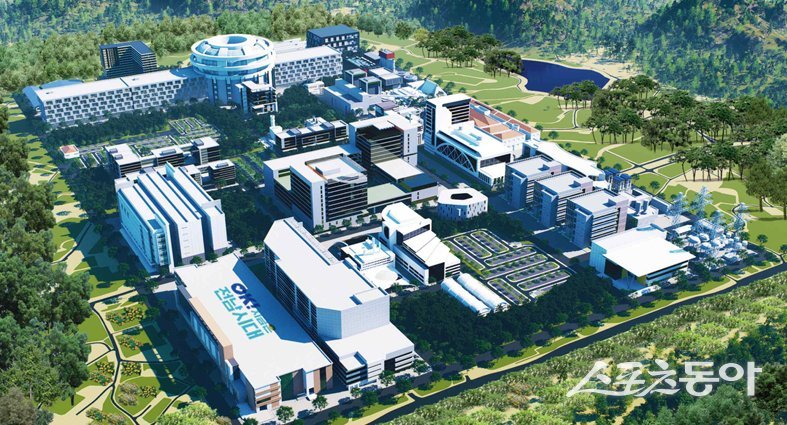 인공태양(핵융합) 연구시설 조감도. 사진제공=나주시