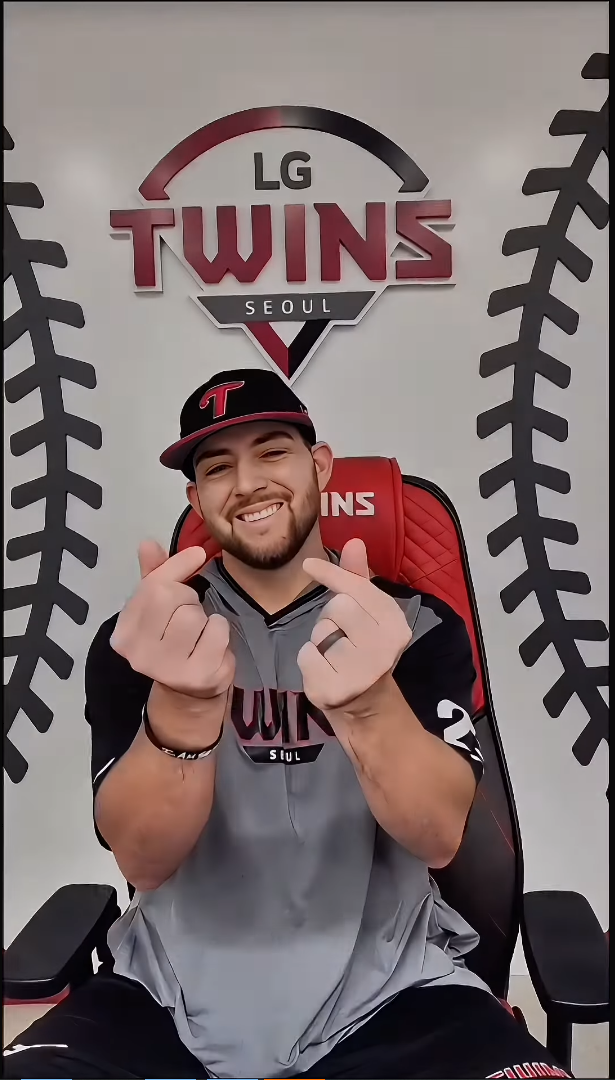프로야구 LG 트윈스 내야수 오스틴 딘