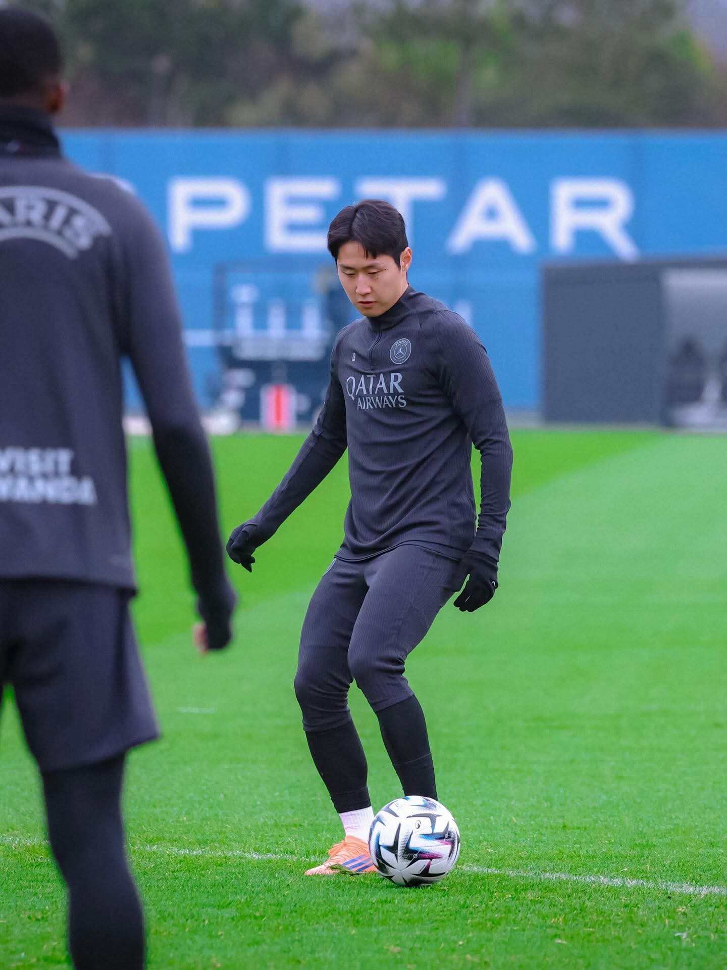 이강인 훈련 모습. 사진출처|PSG 페이스북