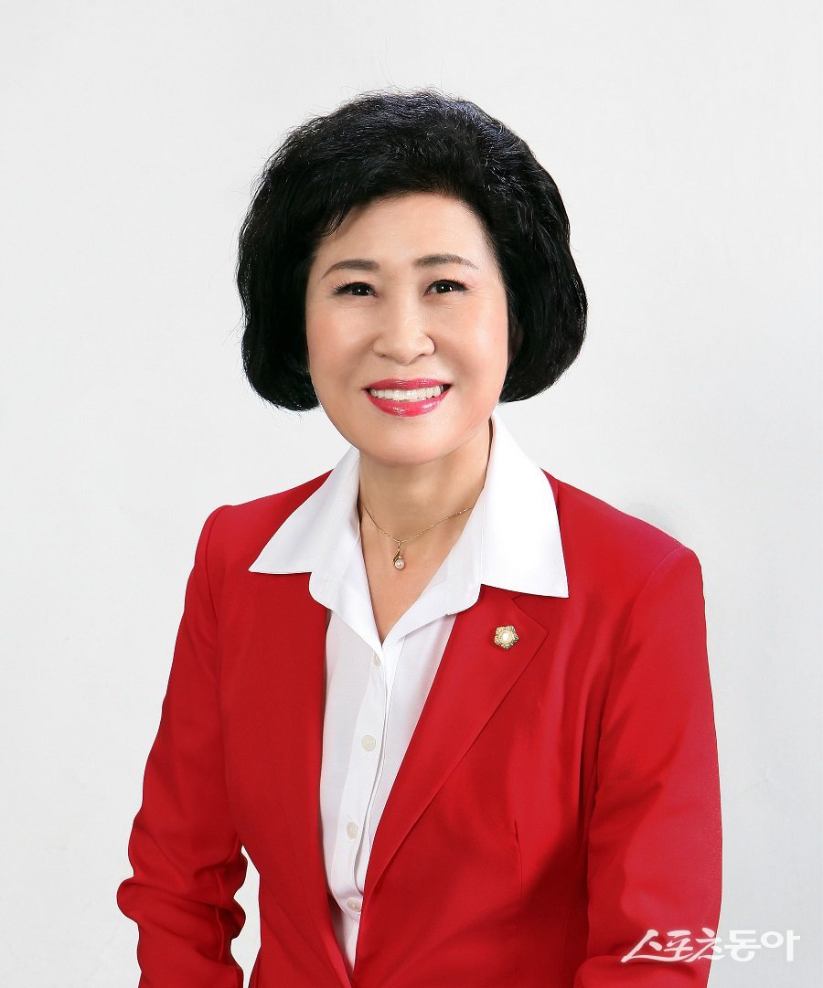 유옥분 인천 동구의회 의장 신년사. 사진제공｜인천 동구의회