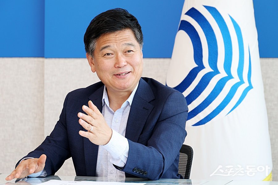 박종효 인천 남동구청장 신년사. 사진제공｜인천 남동구청