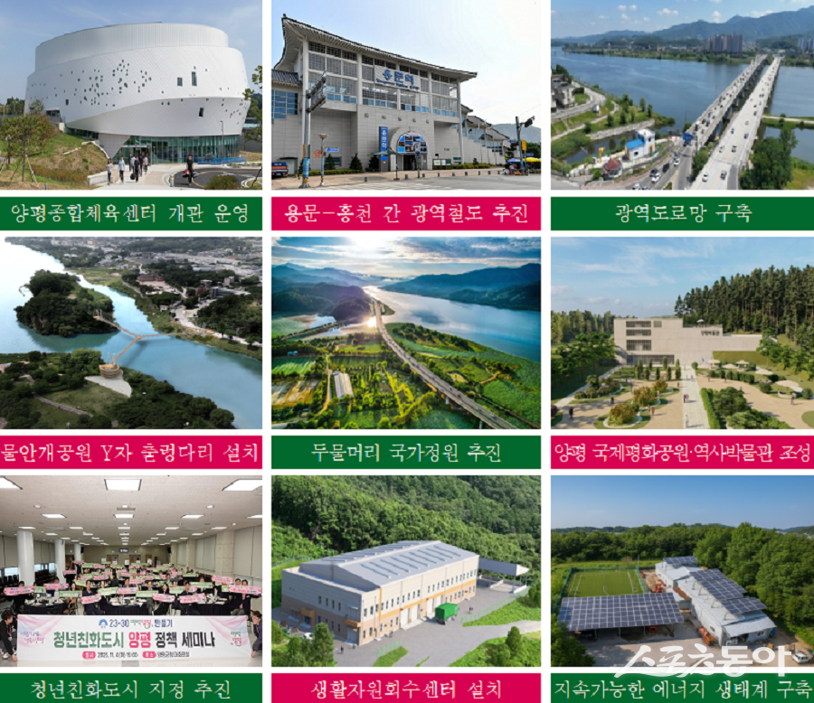 전진선 양평군수는 2일 2026년 병오년(丙午年) 신년사를 통해 “민선 8기 동안 준비하고 추진해 온 정책과 사업을 성과로 완성해 지속 가능한 군정으로 이어가야 할 중요한 시기”라며 새해 군정 운영 방향을 밝혔다. 사진제공|양평군